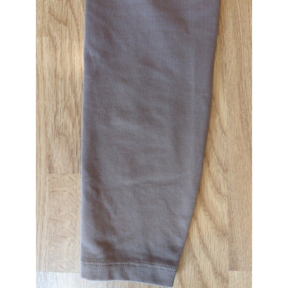 Nike Sportswear Leggings Womens Medium Tan Brown Logo Print Camo Full Length - Picture 2 of 9